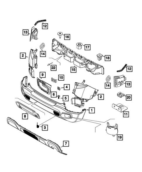Rear Bumper and Fascia for 2023 Jeep Renegade #0