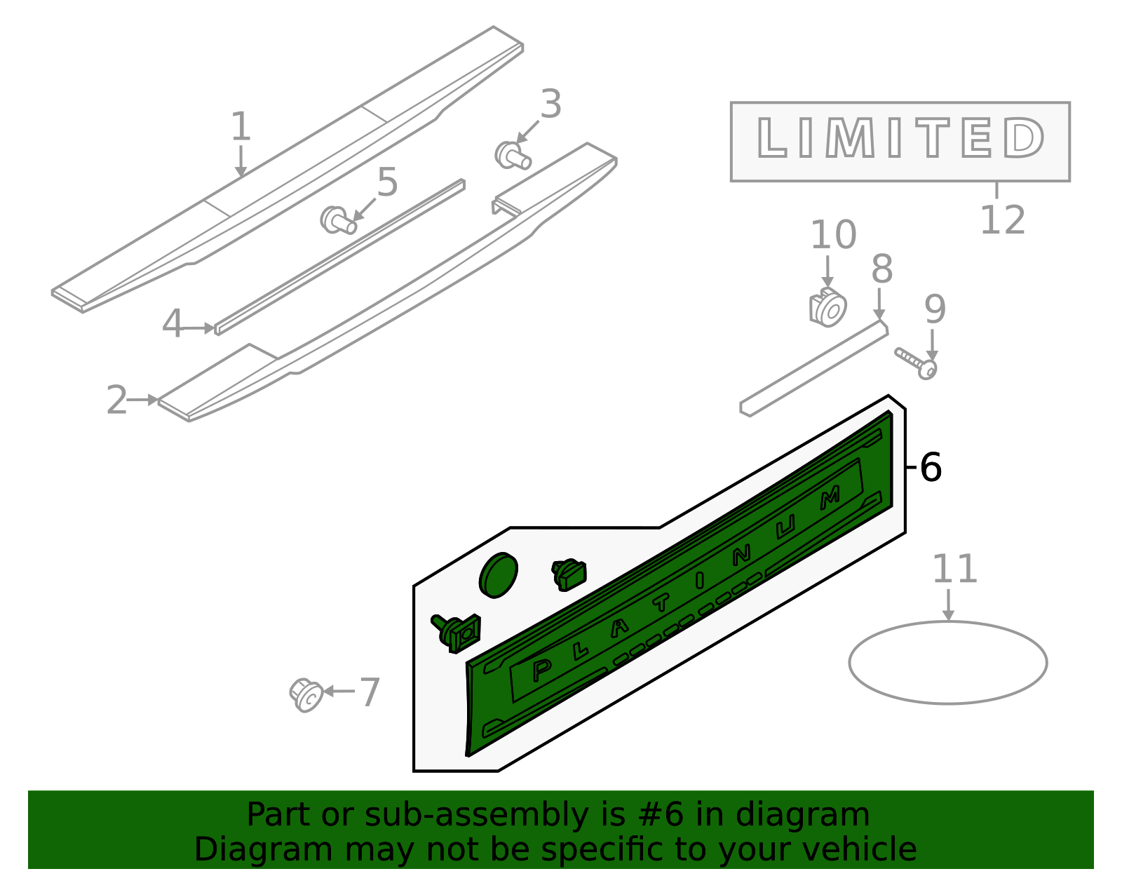 SC3Z-28425A34-EA - Panel Tailgate Outer 2025-2026 Ford | Ford