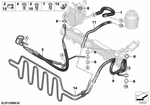 32416850586 - Steering: Suction Pipe for BMW Image