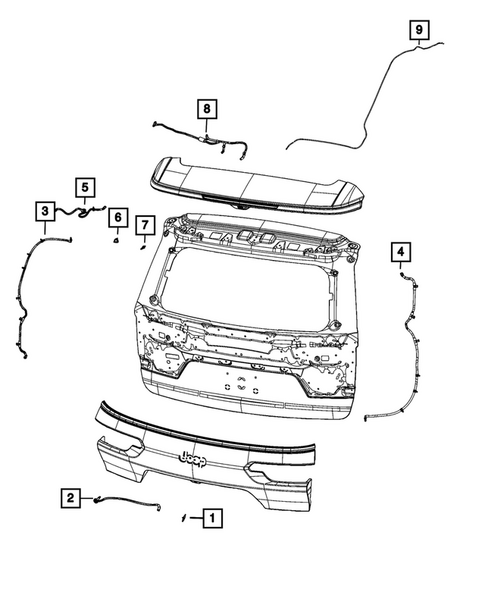 Wiper and Washer System for 2024 Jeep Grand Cherokee #2