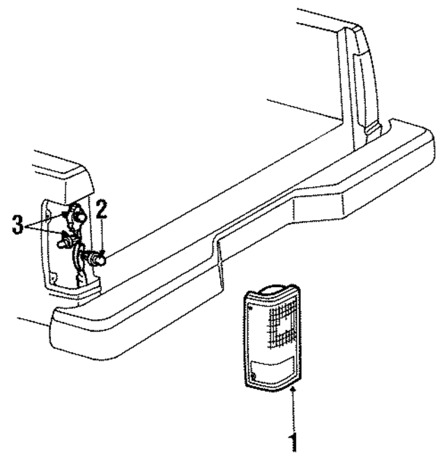 370867 - Electrical: Tail Lamp for GM Image
