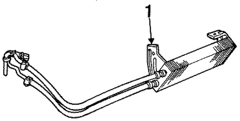 Trans Oil Cooler for 1992 Lincoln Town Car #0