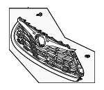 531010E371 - : Grille Assembly for Toyota: Highlander Image