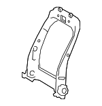 7101312790 - Body: Seat Back Frame for Toyota: Corolla Image