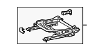 7161002470 - Body: Seat Track for Toyota: Corolla Image