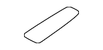 99152234900 - Body: Console Mat for Porsche Image