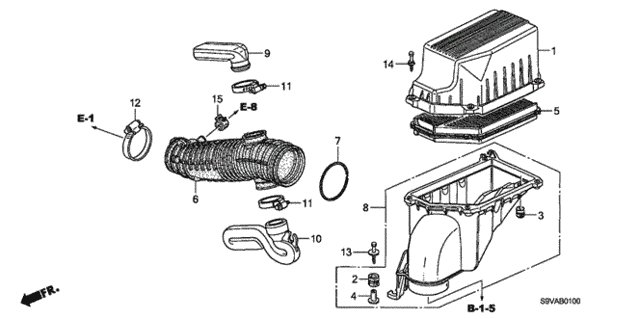 Air Cleaner for 2008 Honda Pilot #0