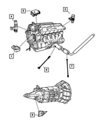 4874371AB - Electrical: Throttle Position Sensor for Mopar Image