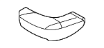 71512AD020 - Body: Seat Cushion Pad for Toyota: Tacoma Image