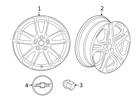 Wheels for 2017 Chevrolet SS #0