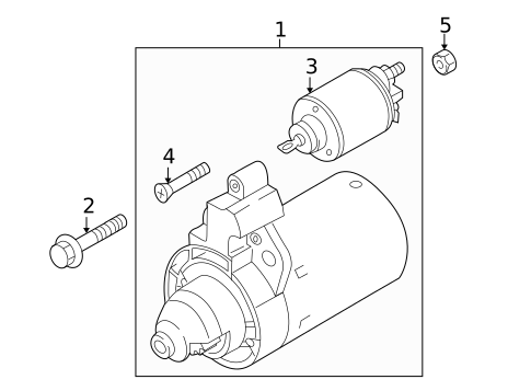Starter for 2015 Audi R8 #0