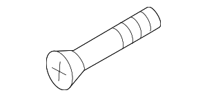35911299B - Electrical: Starter Solenoid Mount Bolt for Audi Image