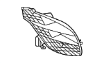 1678853710 - Body: Outer Grille for Mercedes-Benz Image