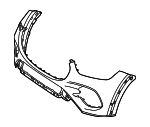 16788500109999 - Body: Bumper Cover for Mercedes-Benz Image