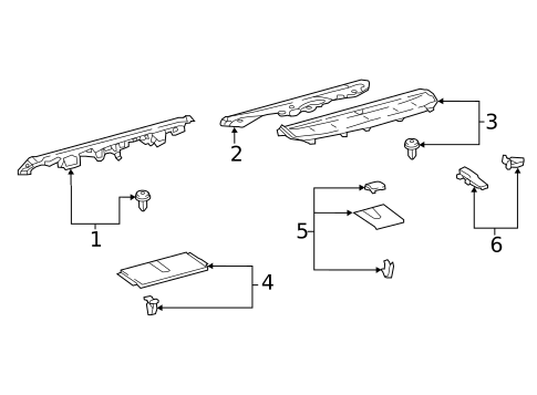 Interior Trim - Rear Body for 2024 Lexus LS500h #2