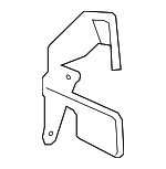 LR084050 - Electrical: Height Sensor Bracket for Land Rover: Defender 110, Defender 130, Defender 90, Discovery, Range Rover, Range Rover Sport Image