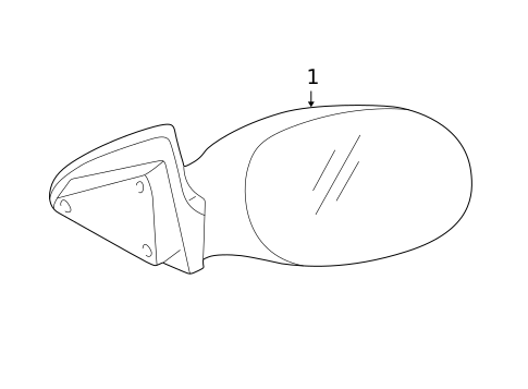 Outside Mirrors for 2000 Chrysler Concorde #0