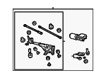 76500TL0305 - Body: Wiper Motor Assembly for Acura Image