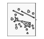 76530TL0G02 - Body: Linkage Assembly for Acura Image