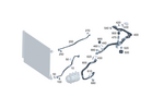2328304800 - Heating and Ventilation: Refrigerant Line for Mercedes-Benz Image