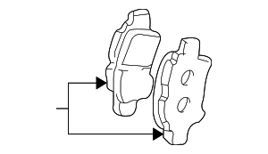 446552032 - : Brake Pads for Toyota Image
