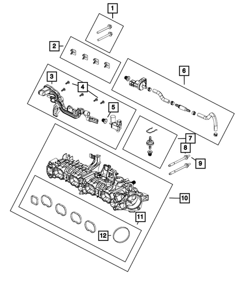 Manifolds and Vacuum Fittings for 2019 Alfa Romeo 4C #0