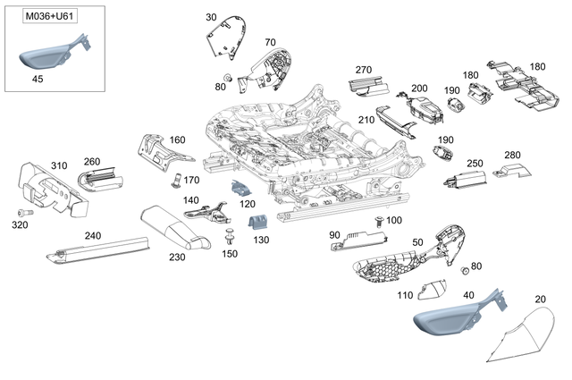 998000000 - Vacuum System/Hydraulic System: Pneumatic Pump for Mercedes-Benz: AMG GT 43, AMG GT 55, AMG GT 63 Pro, E400, E450, E53 AMG, GLE350, GLE450, GLE450e, GLE53 AMG, GLE580, GLE63 AMG S, GLS450, GLS580, GLS63 AMG, Maybach GLS600, SL43 AMG, SL55 AMG, SL63 AMG, SL63 AMG S E Performance Image image