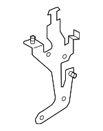 7P6121079B - Cooling System: Reservoir Tank Bracket for Volkswagen Image