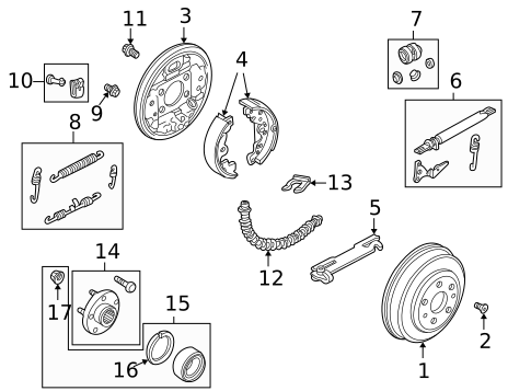 Rear Brakes for 2003 Land Rover Freelander #0