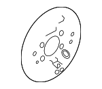 SMF000030 - : 2002-2005 Land Rover Freelander - Backing Plate for Land Rover: Freelander Image