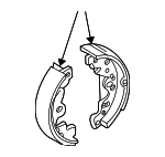 SFS000030 - : Brake Shoes for Land-Rover Image