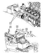 56047793AF - : Alternator And Battery Wiring for Mopar Image