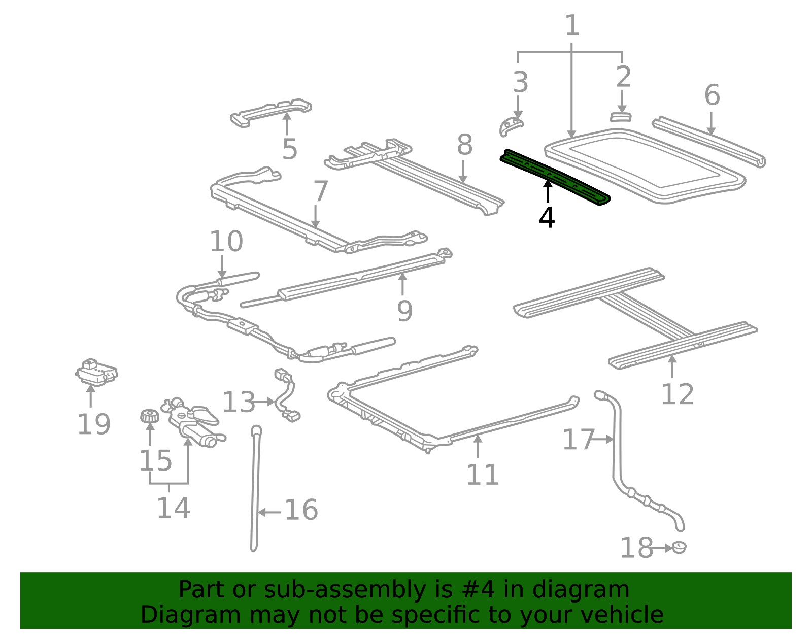 63635-60020 - Opening Trim 1998-2002 Toyota Land Cruiser