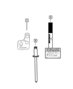 68235718AA - Labels: Child Protection Lock Label, Right for Mopar Image