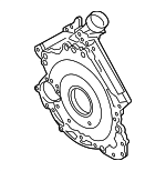 6E103171DE - : Rear Main Seal Retainer for Audi: A7 Quattro, A8 Quattro, Q7 Image