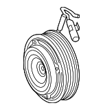 884100N010 - : 2014-2024 Lexus - Clutch Assembly for Lexus: ES350, GS Turbo, GS200t, GS300, GS350, IS200t, IS300, IS350, RC Turbo, RC200t, RC300, RC350, RX350, RX350L Image