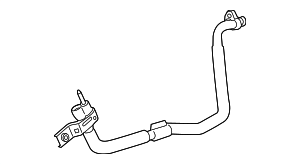 8870753140 - : Suction Pipe for Lexus: GS Turbo, GS200t, GS300, IS200t, IS300, RC200t, RC300 Image