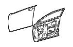 6700110663 - Body: Door Shell for Toyota: C-HR Image