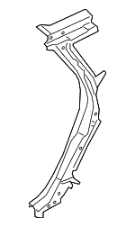 LJ7Z78279A24B - Body: Front Pillar for Lincoln: Corsair Image