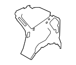 LJ7Z7827864A - Body: Inner Panel for Lincoln: Corsair Image