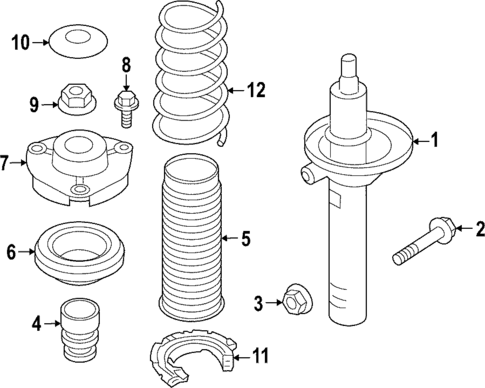 Struts & Components for 2024 Audi RS3 #0