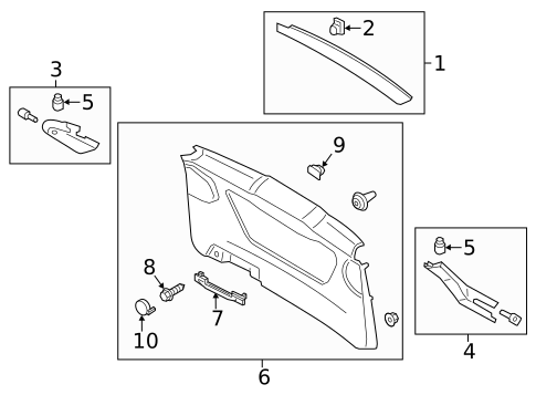 Interior Trim for 2014 Ford C-Max #0