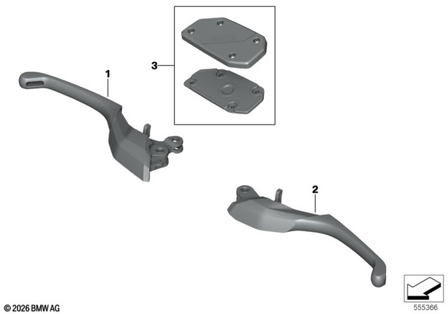 32725A818D9 - : Kit, Cover for BMW-Motorrad Image