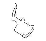DT1Z61243A44A - Body: Panel Reinforced Insulator for Ford Image