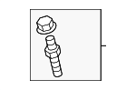 4M0615273A - Brakes: Caliper Bleeder Screw for Audi Image