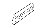 3CN820326B82V - Body: Center Duct Trim for Volkswagen Image