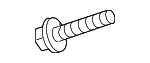 9015950327 - Electrical: Antenna Screw for Scion: xB | Toyota: 4Runner, bZ4X, Camry, Corolla, Corolla Cross, Crown, Crown Signia, Grand Highlander, Highlander, Land Cruiser, Mirai, Prius, Prius C, Prius Prime, Sequoia, Sienna, Tacoma, Tundra Image