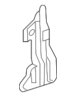 5329402060 - : Air Deflector for Toyota: Corolla, Matrix Image