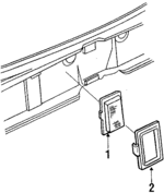 5932361 - Electrical: Lens &amp; Housing for Oldsmobile: Delta 88 Image
