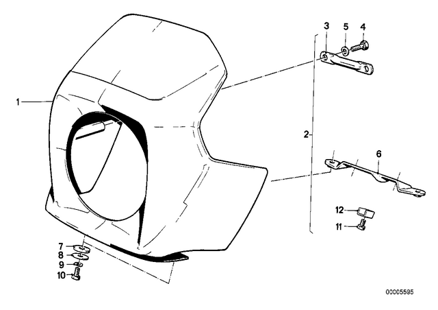 46631240828 - : Rod                       for BMW-Motorrad Image